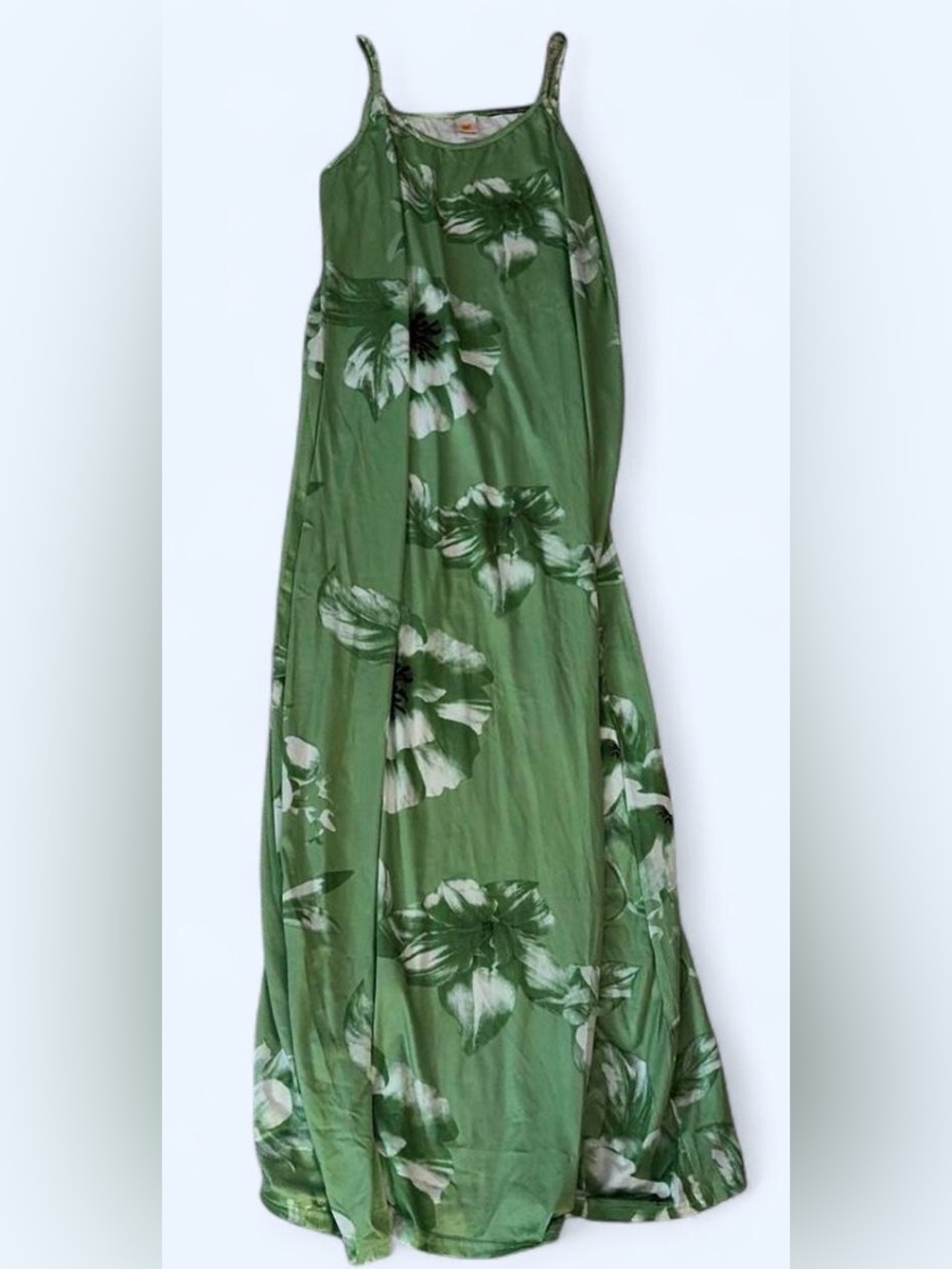Green Floral Dress